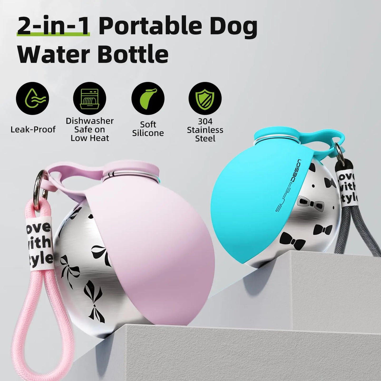 Pet Portable Dog Water Bottle
