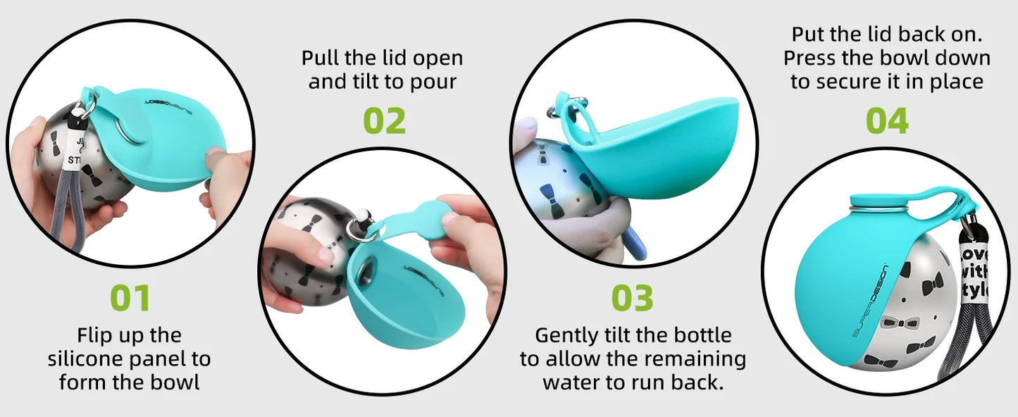 Pet Portable Dog Water Bottle