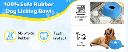 Anti-Choking Slow Feeder Dog Bowl