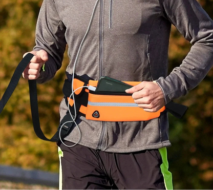 Hands Free Dog Leash for Running Walking Waist Bag