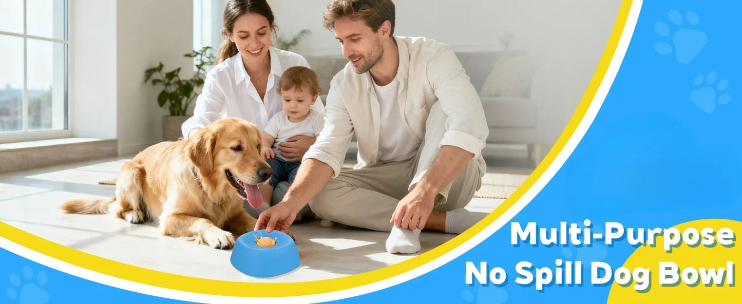 Anti-Choking Slow Feeder Dog Bowl