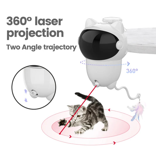 Automatic Pet LED Laser toy for Indoor